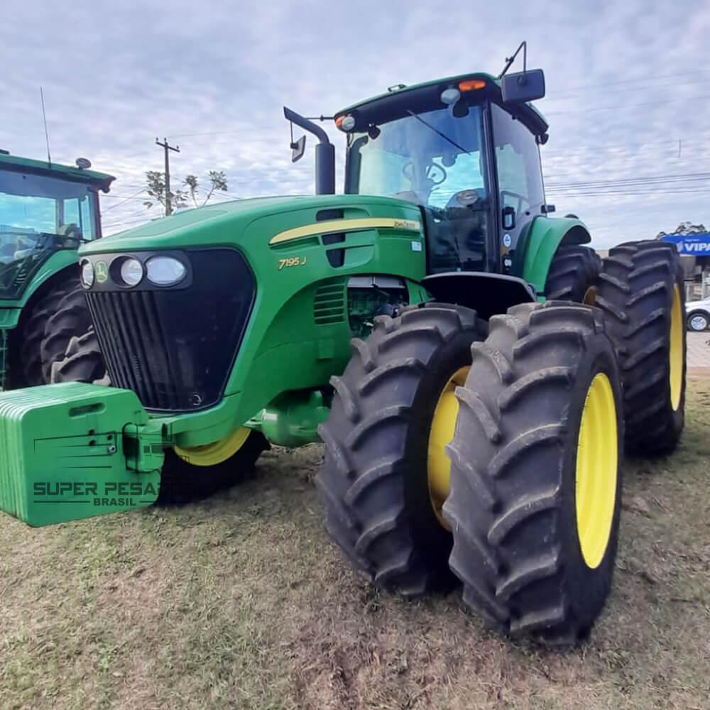 Trator JOHN DEERE 7195J FILIPADO Ano 2017