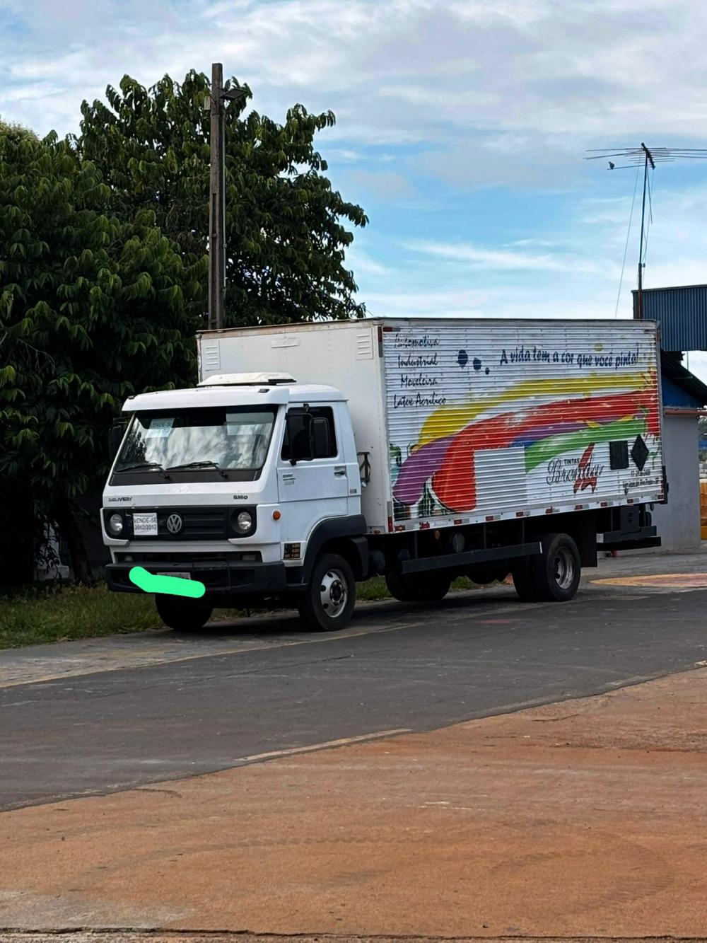 Caminhão Volkswagen 9.160 com Baú de Alumínio